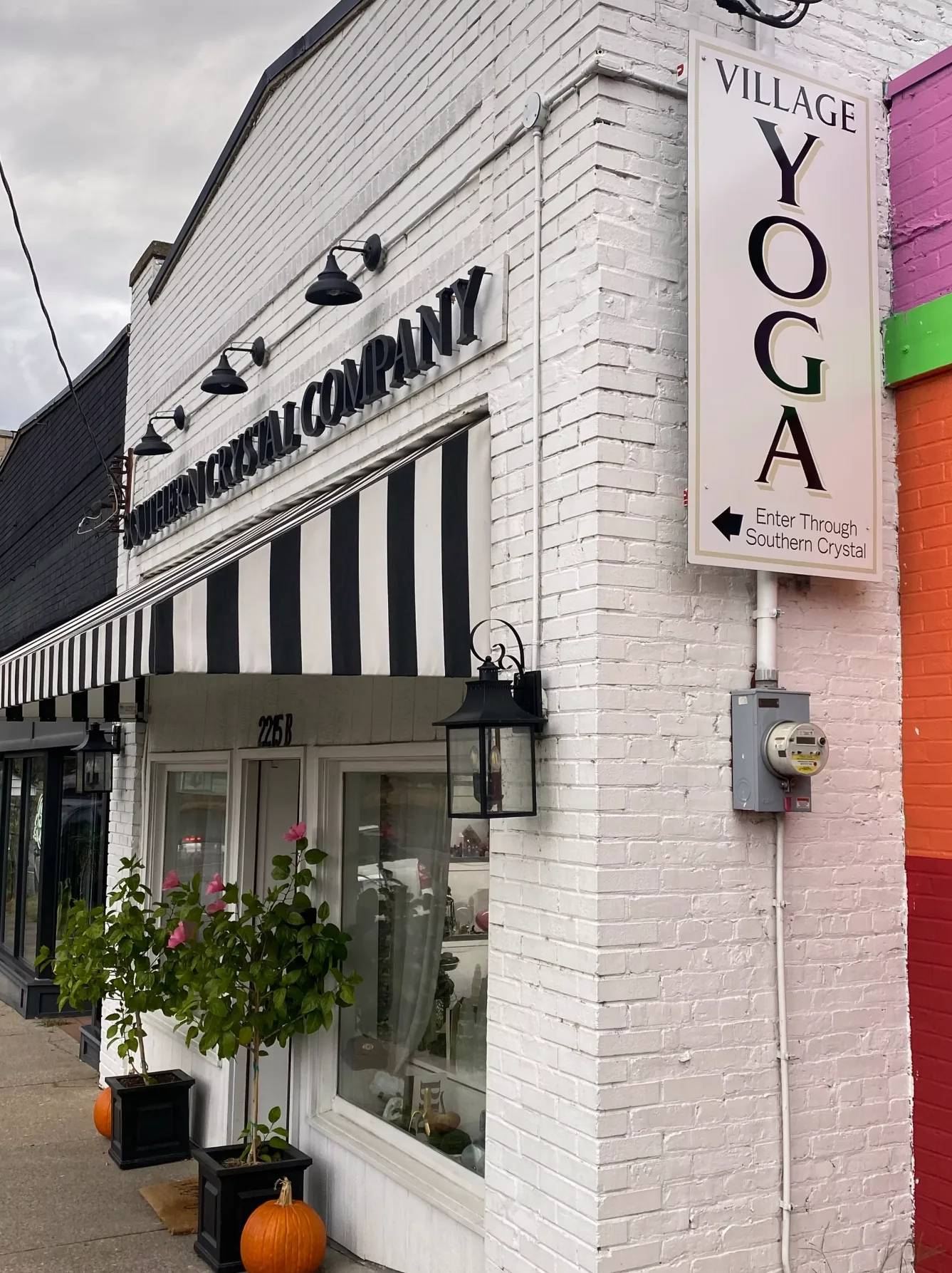 Village Yoga entrance in Old Hickory, Tennessee